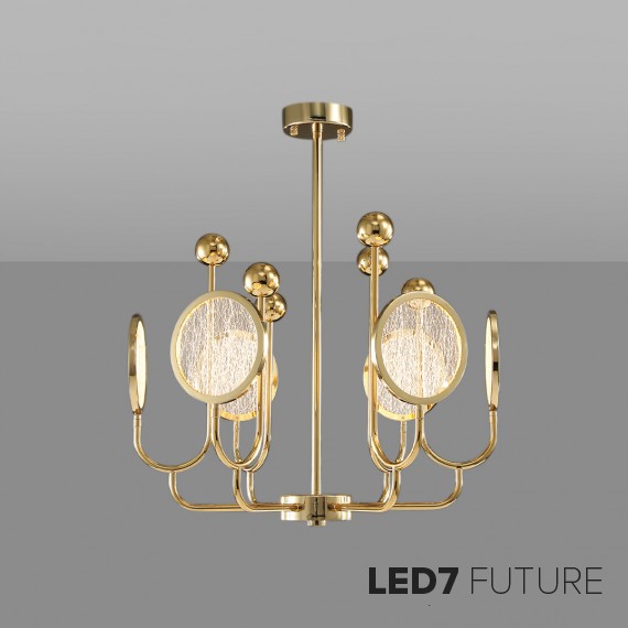 Loft Industry Modern - Volna Chandelier